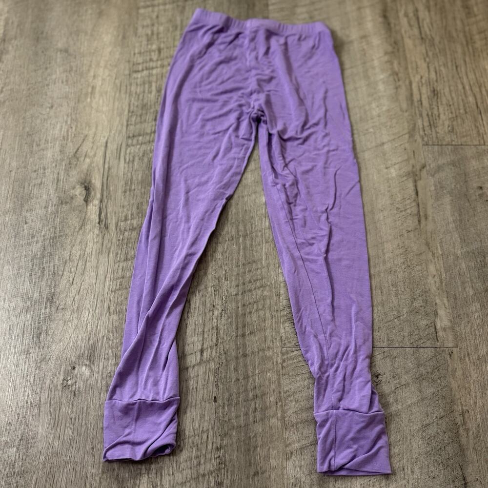 Birdie Bean Bamboo Leggings Purple Size 5T Girls - Picture 2 of 4